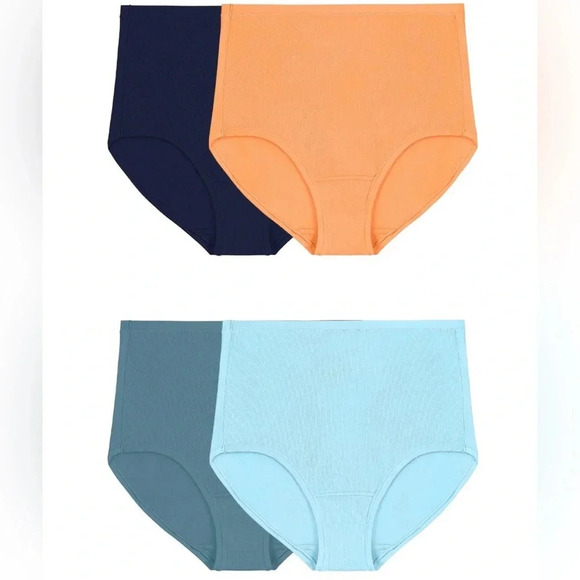Fruit of the Loom Women's Getaway Collection, Cooling Mesh Brief Underwear - Picture 2 of 6